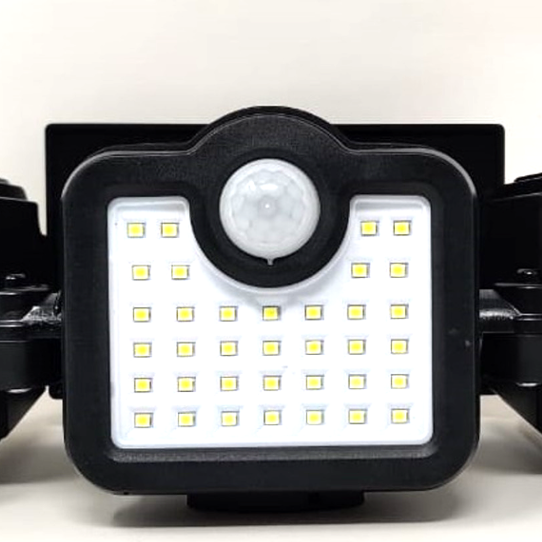 Luz solar  – Iluminación exterior con sensor de movimiento, control remoto y panel solar independiente -TASBEL TS-2656A 6