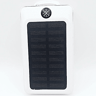 Cargador solar portátil - Powerbank de 20.000 mAh – Energía inteligente para aventuras y emergencias