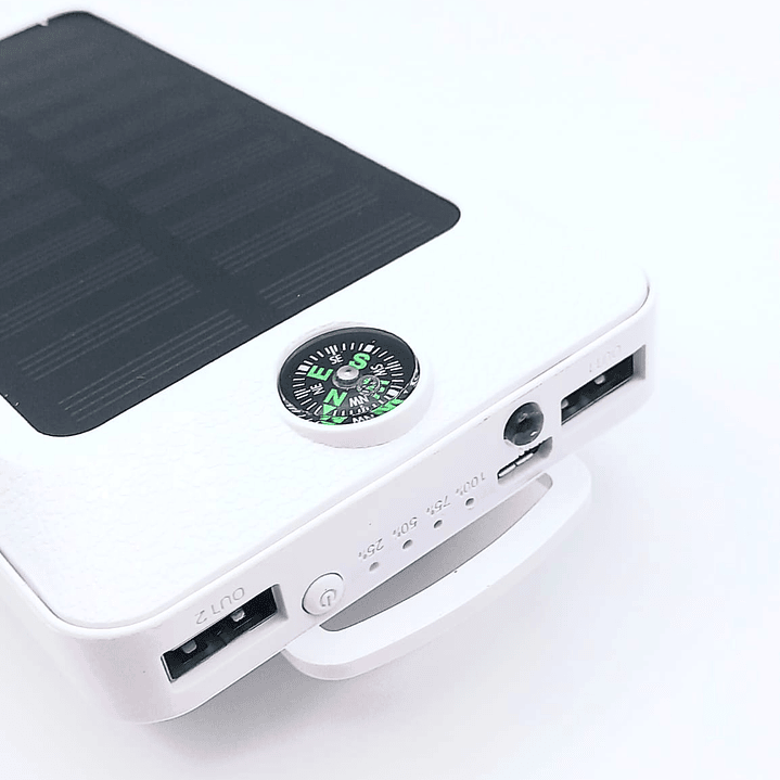 Cargador solar portátil - Powerbank de 20.000 mAh – Energía inteligente para aventuras y emergencias 3