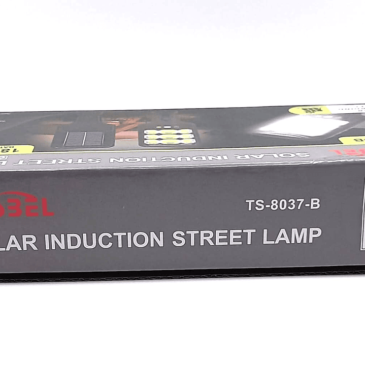  Foco led con sensor de movimiento y carga solar inteligente / Luz Solar -TASBEL TS-8037-B – 6