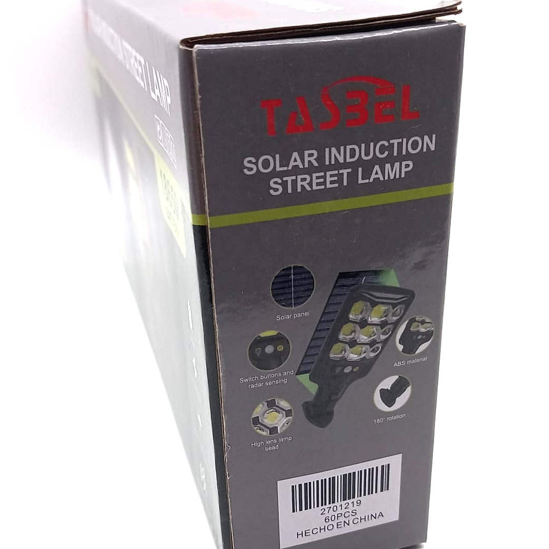  Foco led con sensor de movimiento y carga solar inteligente / Luz Solar -TASBEL TS-8037-B – 7