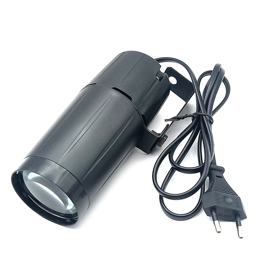 Foco LED de luz blanca concentrada de 3W – Pinspot Light - Iluminación Focal para esferas de espejos / eventos, escenarios y decoración 1