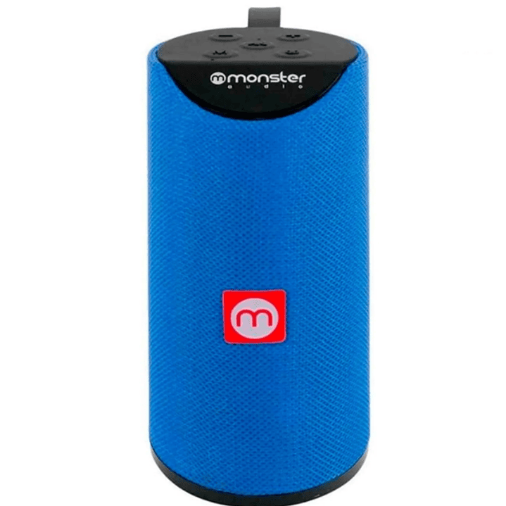 Parlante bluetooth MONSTER Audio P450R – Sonido portátil, diseño resistente y estilo vibrante 1