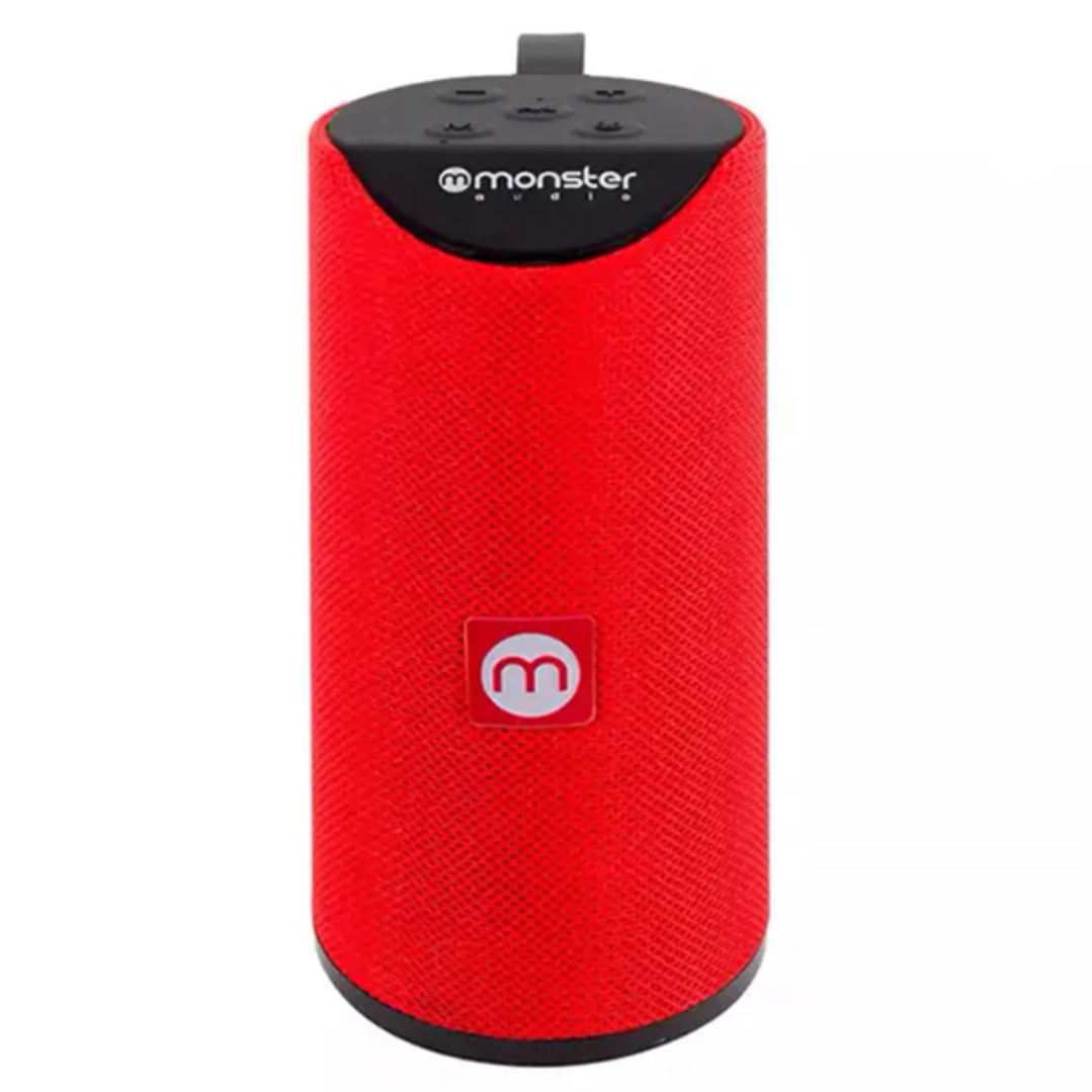 Parlante bluetooth MONSTER Audio P450R – Sonido portátil, diseño resistente y estilo vibrante 3