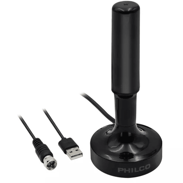 Antena HDTV PHILCO - 49117 con Amplificador – Señal Digital Full HD para Televisión Abierta 2