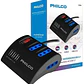 Extensión de Escritorio PHILCO 2043N – 3 Tomas AC + USB 3.1A para Carga Inteligente - Miniatura 6