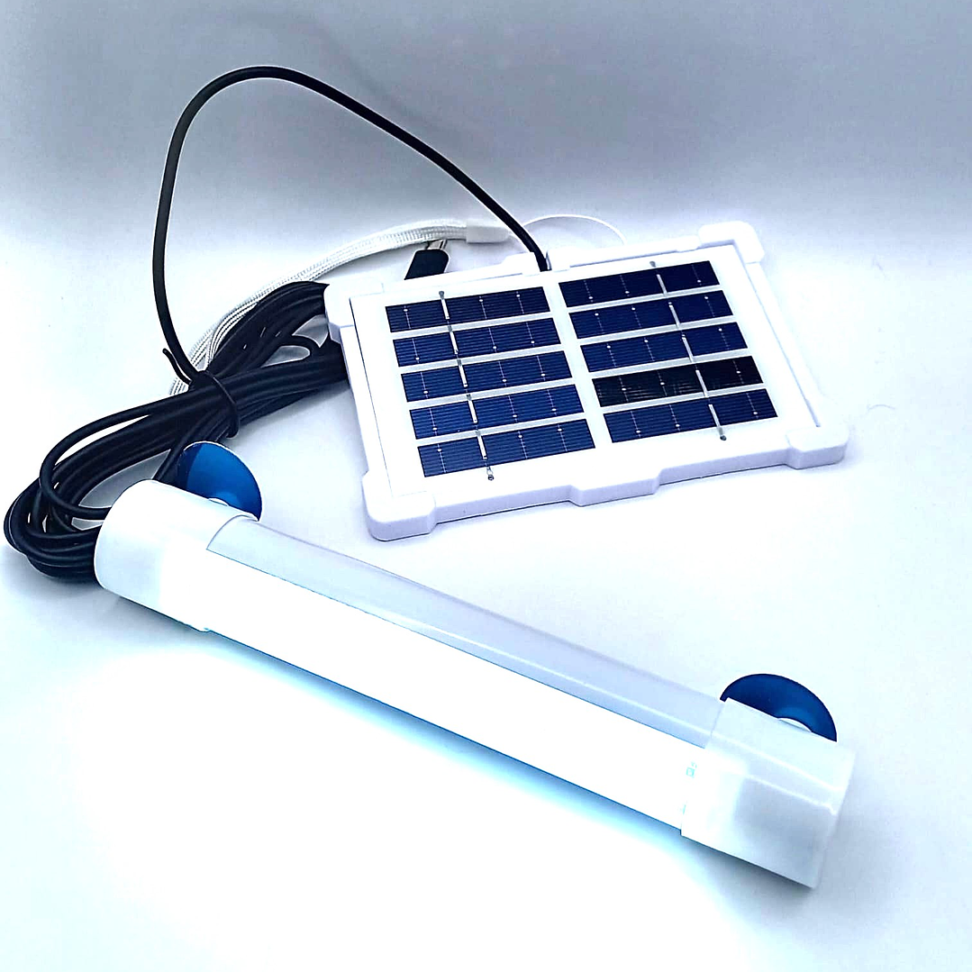 Linterna Solar Recargable TASBEL USB Tube & Flashlight – Iluminación Portátil y Autónoma para Todo Terreno 2