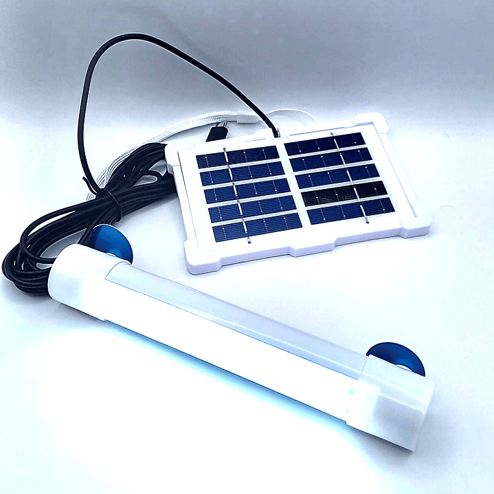 Linterna Solar Recargable TASBEL USB Tube & Flashlight – Iluminación Portátil y Autónoma para Todo Terreno 2