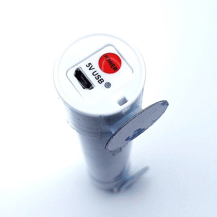 Linterna Solar Recargable TASBEL USB Tube & Flashlight – Iluminación Portátil y Autónoma para Todo Terreno 6