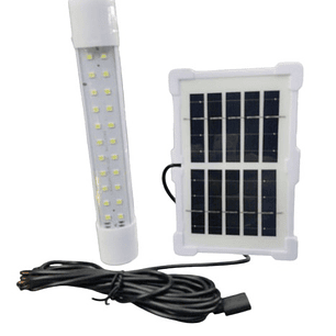 Linterna Solar Recargable TASBEL USB Tube & Flashlight – Iluminación Portátil y Autónoma para Todo Terreno