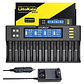  Cargador de pilas Inteligente LiitoKala Lii-S12 – 12 Canales con Pantalla LCD para pilas y baterías recargables - Miniatura 3
