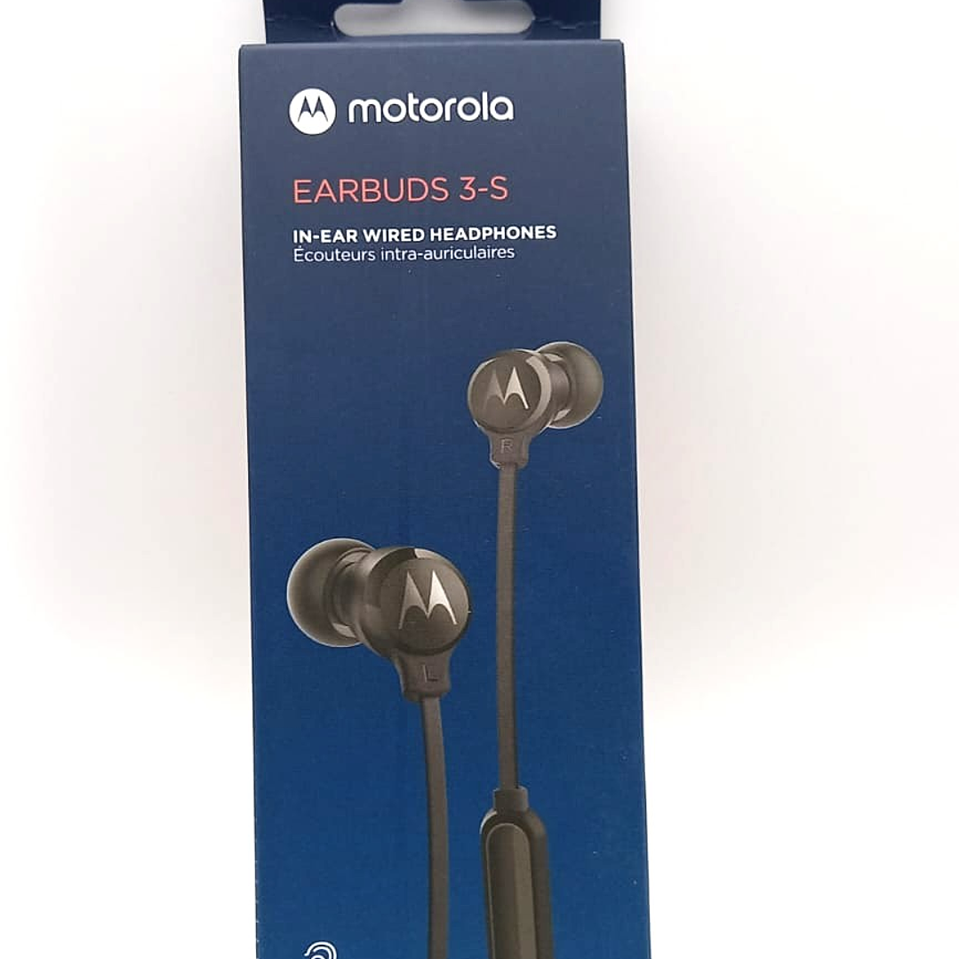Audífonos MOTOROLA Earbuds 3-S – Sonido Claro, Diseño Cómodo y Micrófono Integrado 5