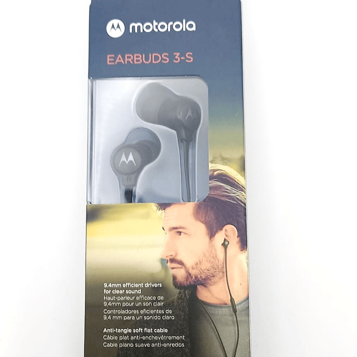 Audífonos MOTOROLA Earbuds 3-S – Sonido Claro, Diseño Cómodo y Micrófono Integrado 4