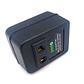 Autotransformador General Power 50W – Convertidor de Voltaje Portátil 220V a 110V - Miniatura 1