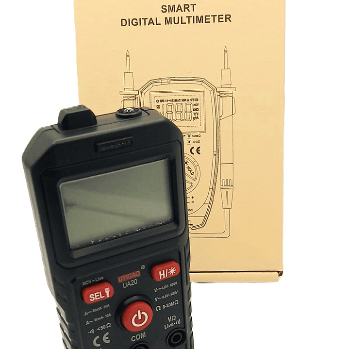 Multímetro Digital Inteligente UT89XD / UA20 – Precisión y Seguridad para Diagnóstico Eléctrico 3