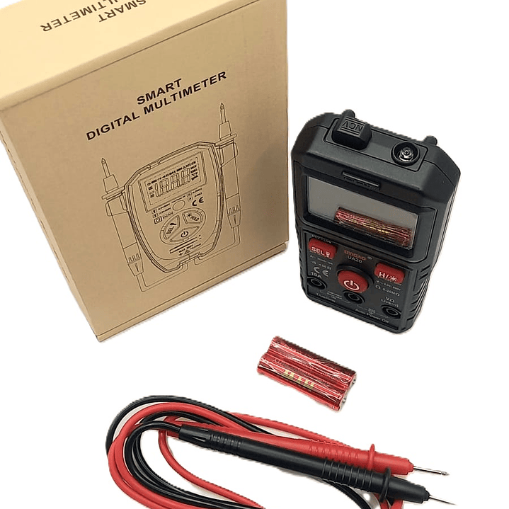 Multímetro Digital Inteligente UT89XD / UA20 – Precisión y Seguridad para Diagnóstico Eléctrico 5