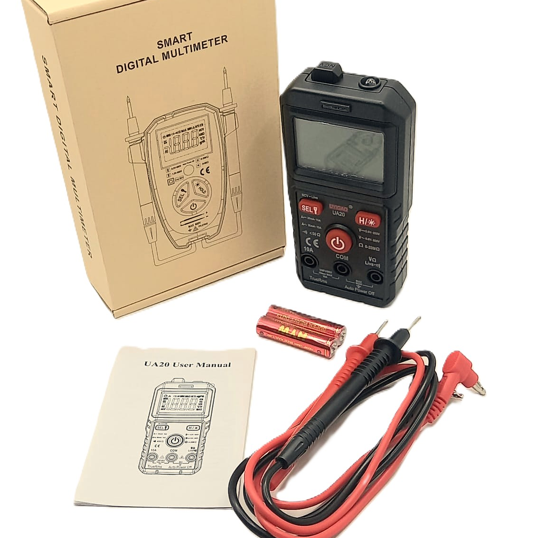 Multímetro Digital Inteligente UT89XD / UA20 – Precisión y Seguridad para Diagnóstico Eléctrico 4