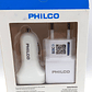 Kit de Carga PHILCO 3 en 1 Tipo C – Cargador de Pared + Cargador de Auto + Cable USB - Miniatura 3