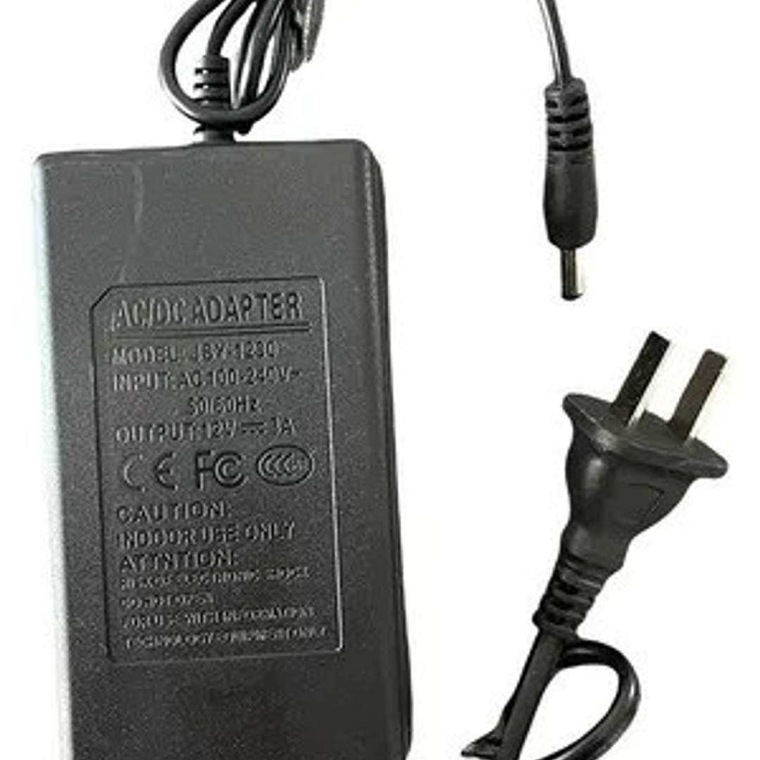 Adaptador de Corriente RIXME AC/DC 12V 3A  Fuente de Poder Universal para Dispositivos Electrónicos 2