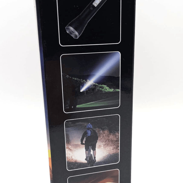 Linterna LED USB Recargable Multifunción  Compacta, Potente y Resistente al Agua 10