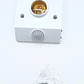 Portalámparas con Sensor de Movimiento Radar / Base para ampolleta E27 LED,  Encendido Automático y Material Ignífugo - Miniatura 3