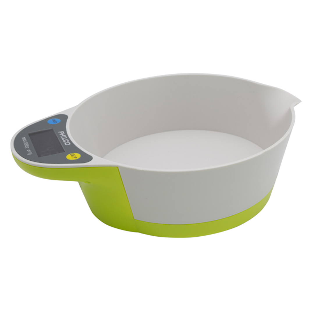 Balanza de Cocina Digital PHILCO KS767 | Precisión 1g |  Bowl Integrado y Apagado Automático 3