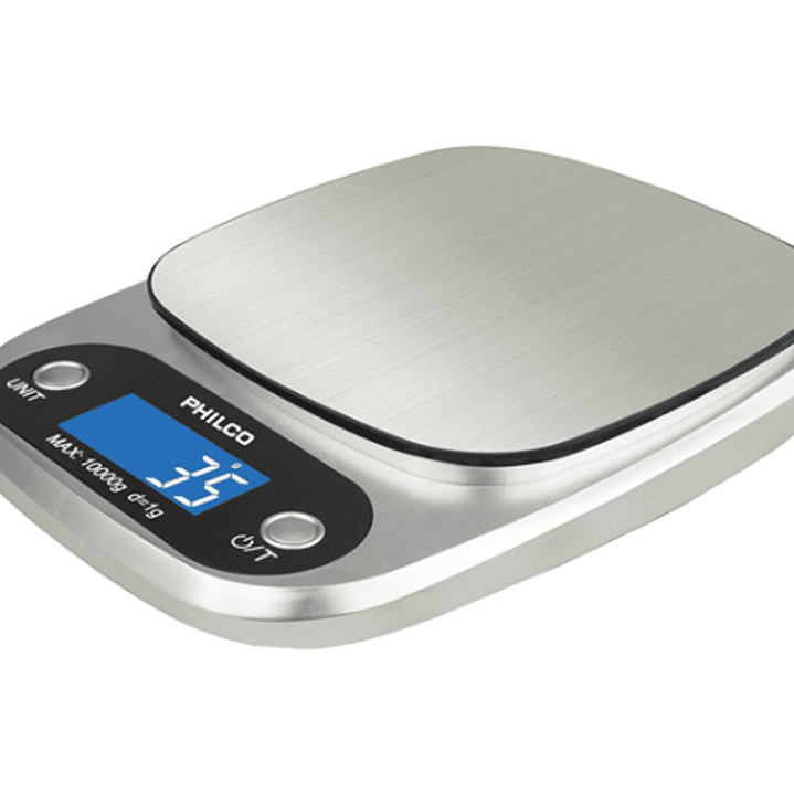 Balanza Digital de Cocina PHILCO KS-491 / Acero Inoxidable, Precisión 1g y Capacidad 10kg 3
