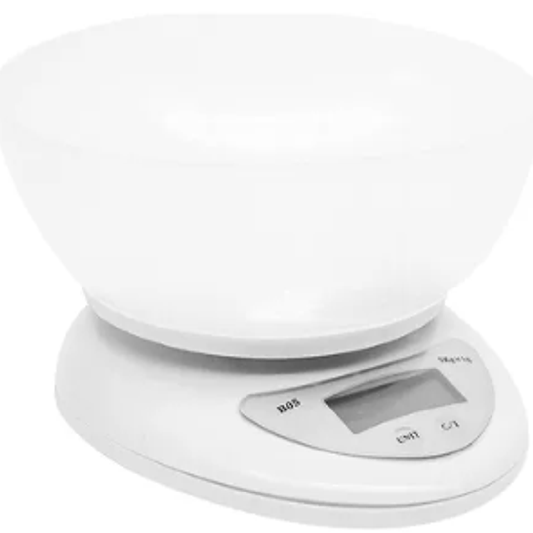 Balanza Digital de Cocina WH-B05 | Bowl Desmontable, 5kg x 1g y Función Tara 3