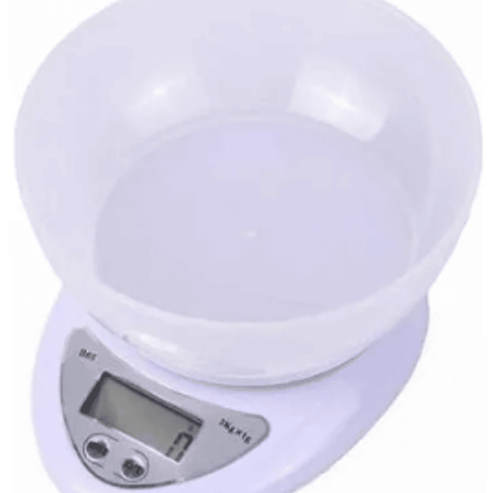 Balanza Digital de Cocina WH-B05 | Bowl Desmontable, 5kg x 1g y Función Tara 2
