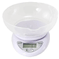 Balanza Digital de Cocina WH-B05 | Bowl Desmontable, 5kg x 1g y Función Tara - Miniatura 1