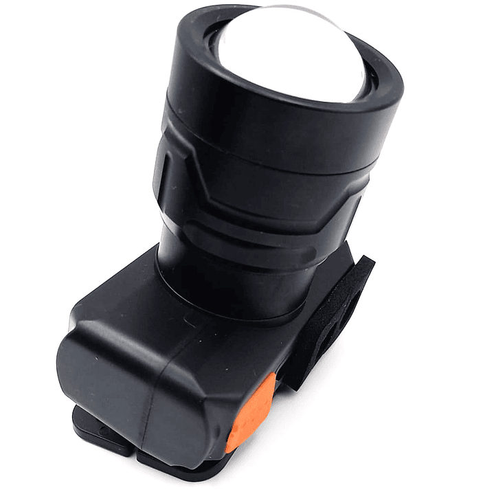 Linterna Frontal LED con Sensor de Inducción  |  Recargable Tipo-C, Zoom y Alta Potencia 3