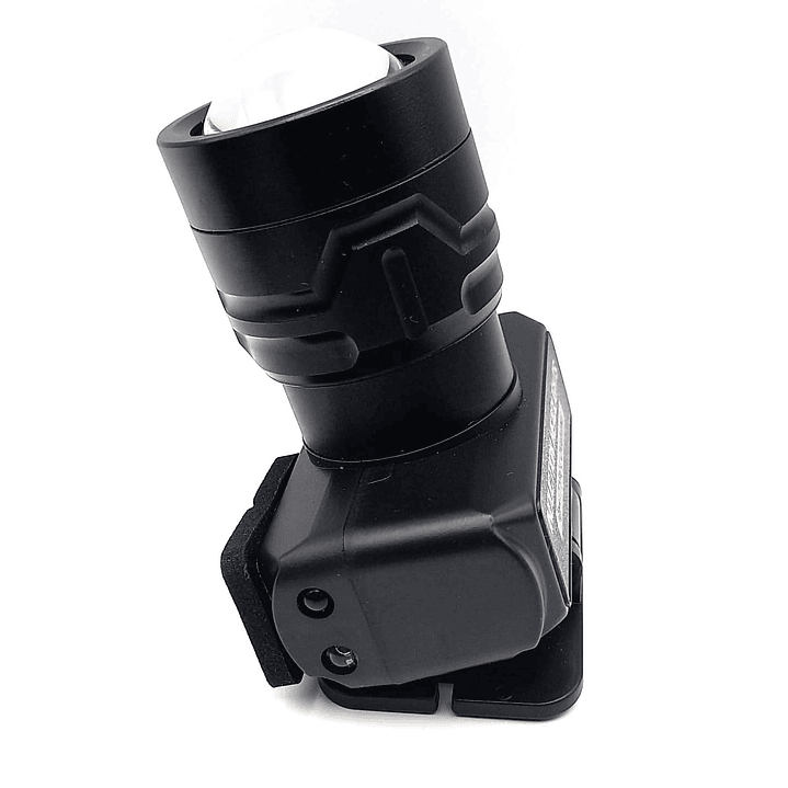 Linterna Frontal LED con Sensor de Inducción  |  Recargable Tipo-C, Zoom y Alta Potencia 5