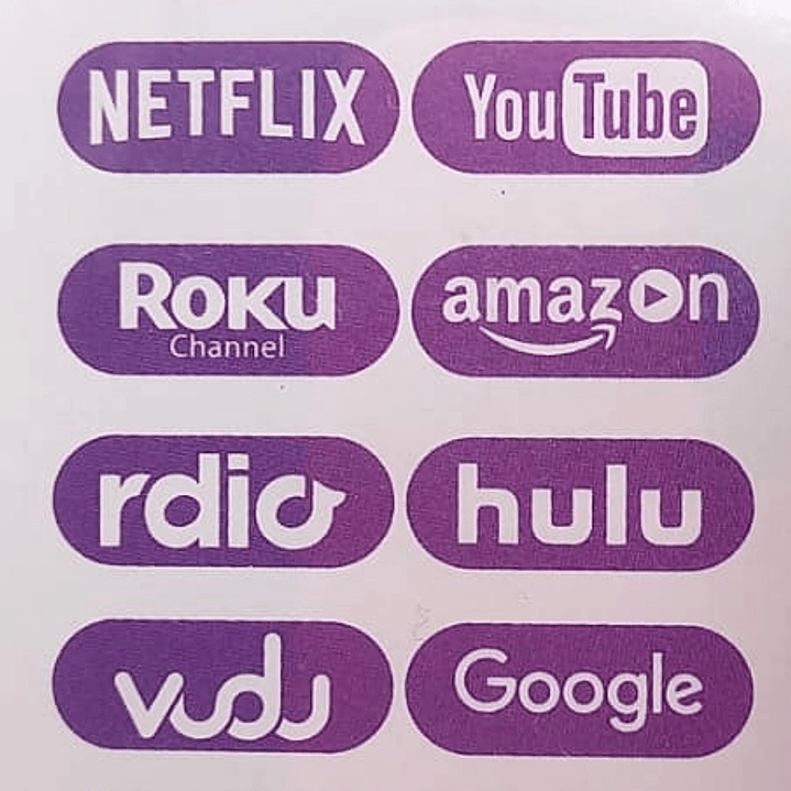 Control Remoto Universal Roku IRM-11543 | Compatible con TV y Streaming, Botones Directos 4