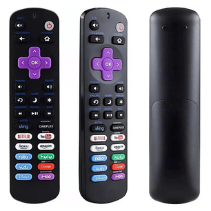 Control Remoto Universal Roku IRM-11543 | Compatible con TV y Streaming, Botones Directos
