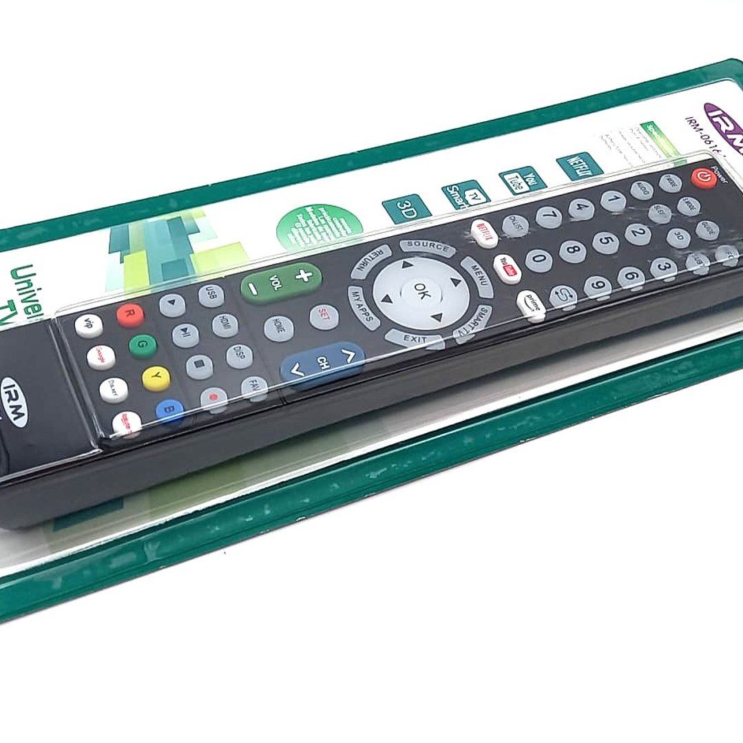 Control Remoto Universal IRM-06164  Compatible con diversos marcas de Smart TV, Netflix y YouTube 5