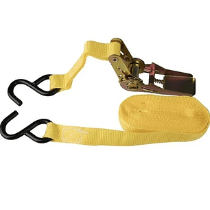 Tensores de Carga TASBEL 4.5M x 25MM  |  Set de 4 con Cinta Plana y Alta Resistencia