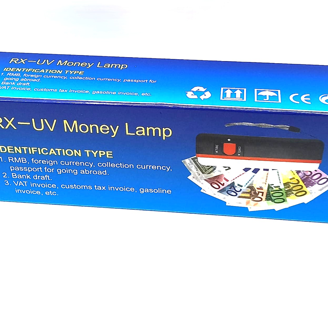 Lámpara UV Portátil RX-UV  | Verificador de Billetes y Documentos con Luz Ultravioleta 6