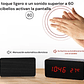 Reloj Digital LED con Control de Voz  Alarma, Calendario y Temperatura - Miniatura 5