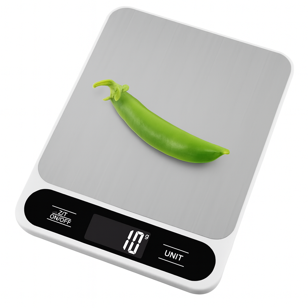 Balanza Digital de Cocina | Munditel  |  Acero Inoxidable, Precisión y Función Tara 2