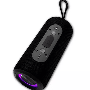 Parlante Bluetooth Monster P468N  Portátil, TWS, Luz LED RGB y Sonido Envolvente