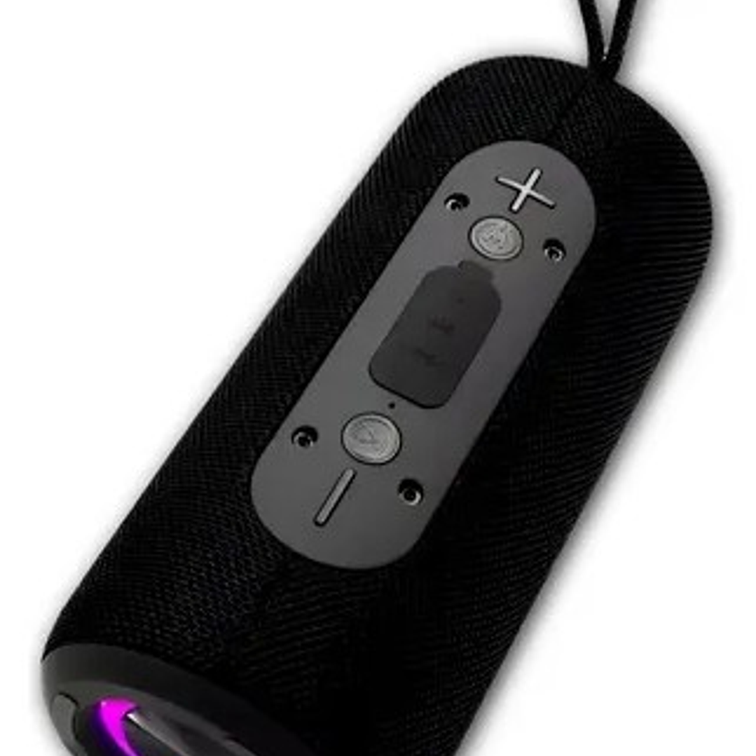 Parlante Bluetooth Monster P468N  Portátil, TWS, Luz LED RGB y Sonido Envolvente 3