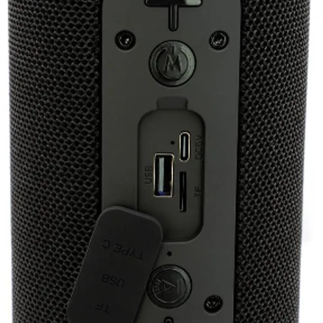 Parlante Bluetooth Monster P468N  Portátil, TWS, Luz LED RGB y Sonido Envolvente 6