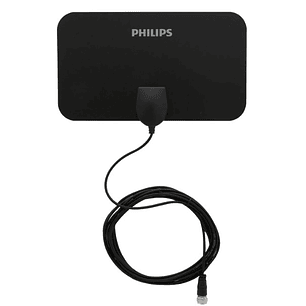 Antena Digital Interna PHILLIPS SDV5335  | HDTV, 4K, Fácil Instalación y Ahorro