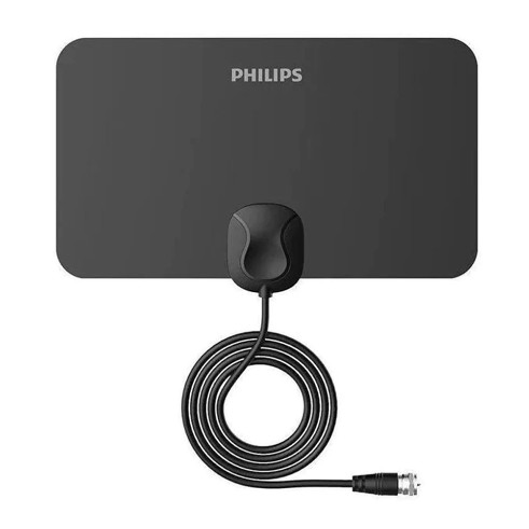 Antena Digital Interna PHILLIPS SDV5335  | HDTV, 4K, Fácil Instalación y Ahorro 3