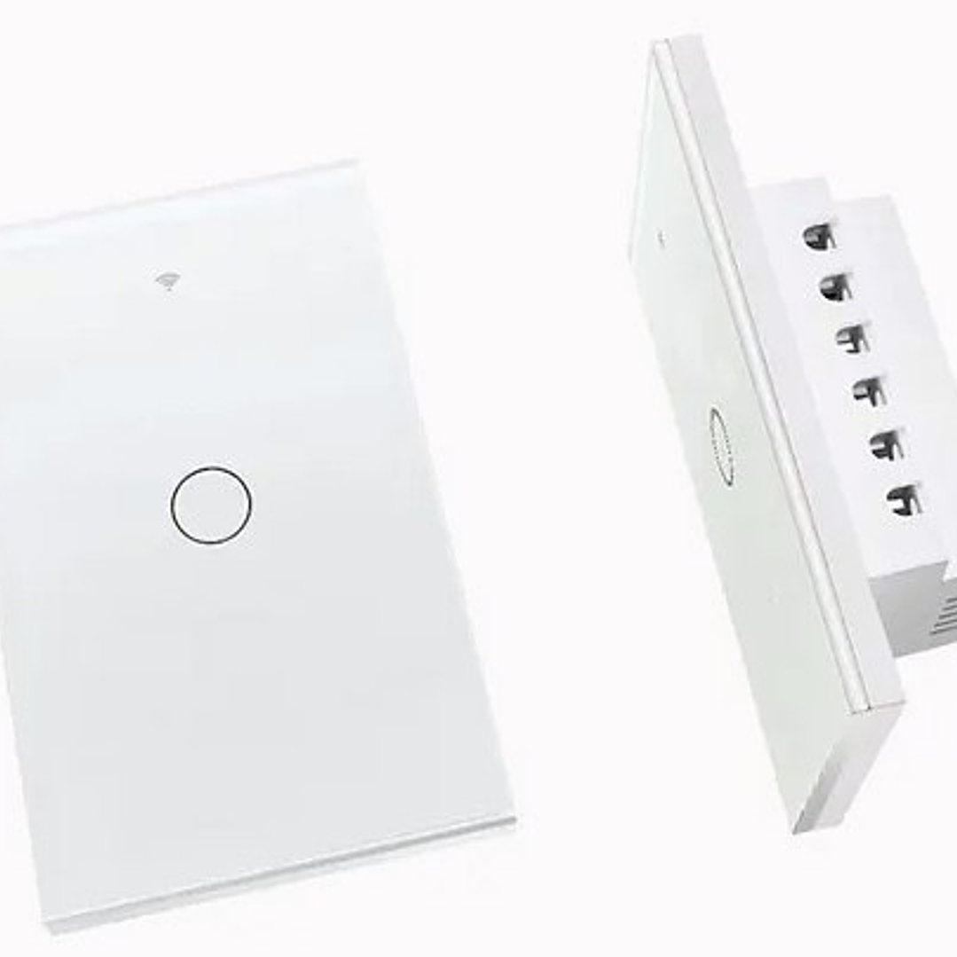 Interruptor Inteligente WiFi Touch  | Control Remoto, Diseño Moderno y Domótica 2
