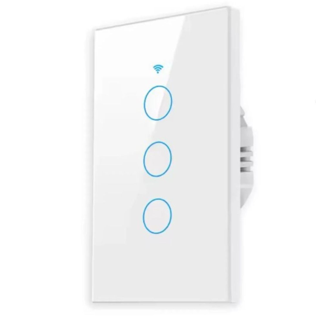 Interruptor Inteligente WiFi Touch  | Control Remoto, Diseño Moderno y Domótica 1