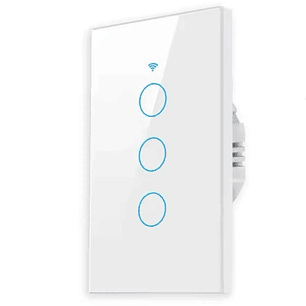 Interruptor Inteligente WiFi Touch  | Control Remoto, Diseño Moderno y Domótica