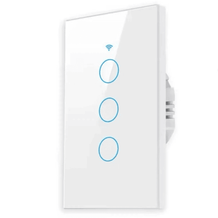 Interruptor Inteligente WiFi Touch  | Control Remoto, Diseño Moderno y Domótica 1