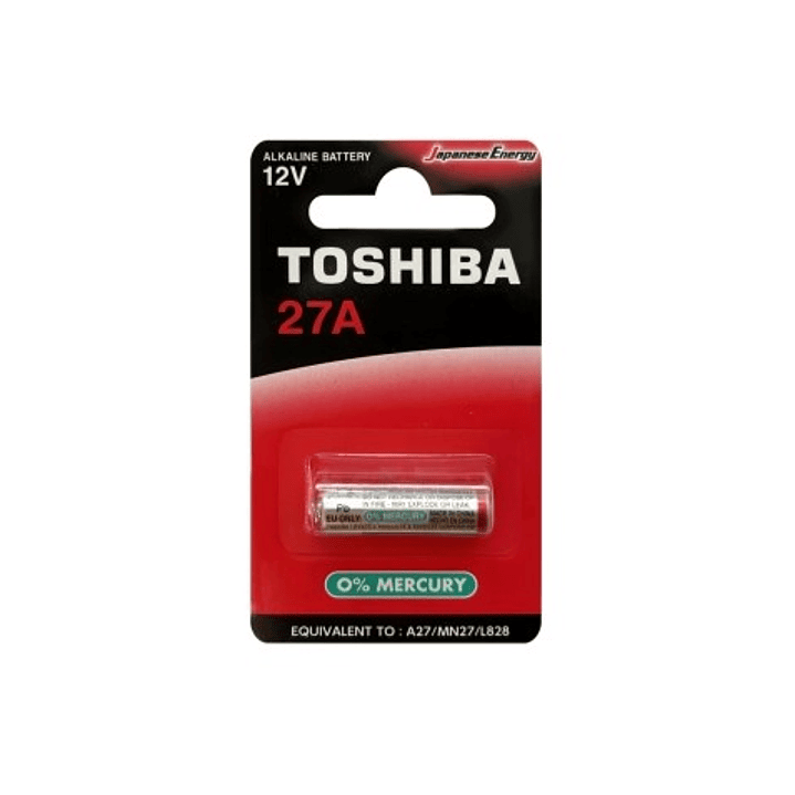 Pila Toshiba 27A Alcalina 12V | Energía Japonesa para Dispositivos Compactos 1