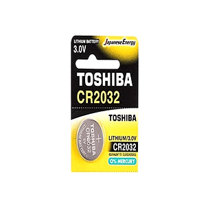 Pila Toshiba CR2032 Lithium 3V | Energía Japonesa para Dispositivos Compactos